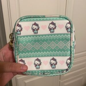 Stoney clover x hello kitty collab mini pouch, gently used ❤️